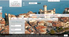 Desktop Screenshot of hotelunasirmione.it